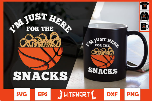 Basketball I’m Just Here for the Snacks