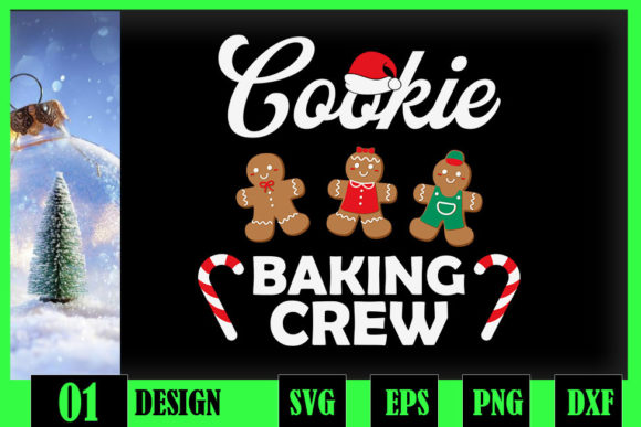 Christmas Cookie Baking Crew Pajama