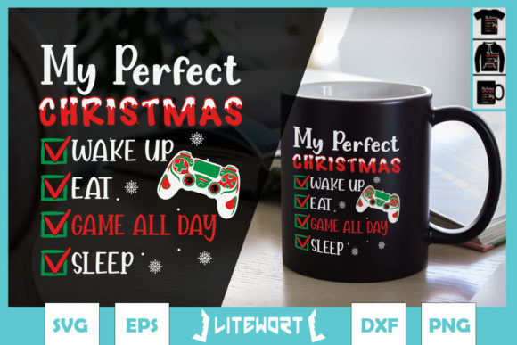 Christmas Gamer My Perfect Christmas