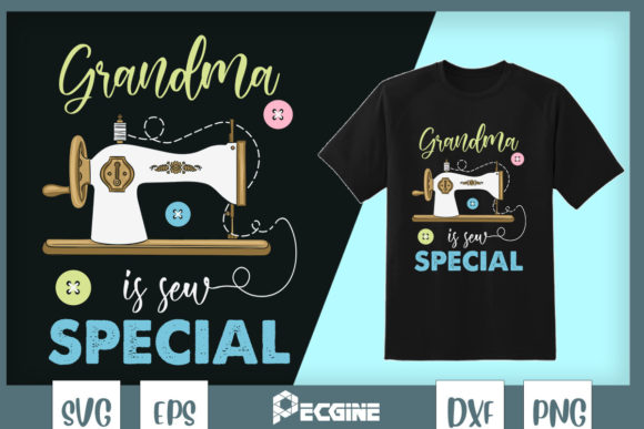 Cute Grandma is Sew Special Sewing