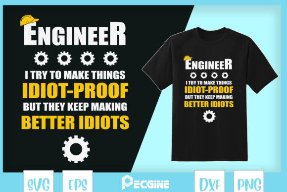 Funny Engineer Cool Engineering Mechanic