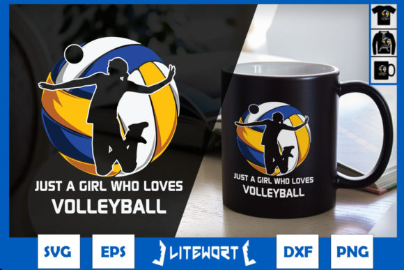 Just a Girl Who Loves Volleyball