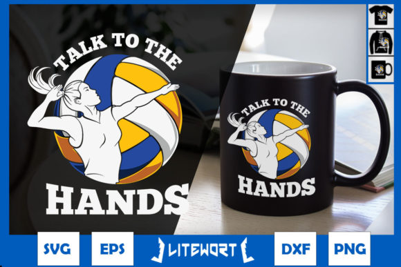 Talk to the Hands Volleyball Blocker